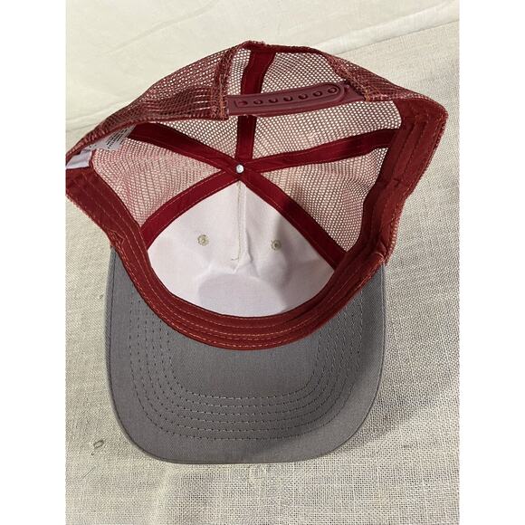 Women's Breast Cancer Awareness Strong & Brave Pink Ribbon Trucker Cap - Picture 7 of 8